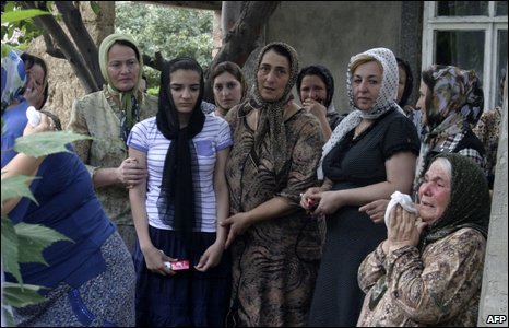 Під час похорону у Чечні