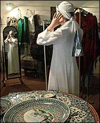 فروشگاه لباس زنانه اسلامی در مسکو