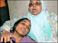 بم حملوں کے سلسلہ میں پولیس کو کالعدم تنظیم جماعت المجاہدین پر شک ہے۔