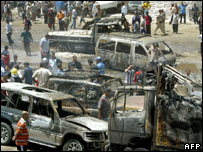 Explosão no mercado de Sadr City