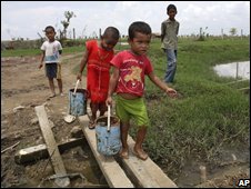 Trẻ em không nhà không cửa ở Miến Điện