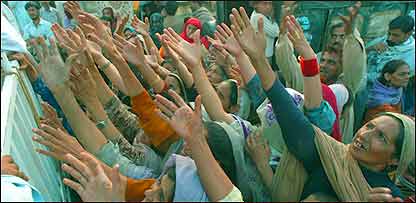 مظفرآباد جہاں کئی دیہات صفحۂ ہستی سے مٹ گئے