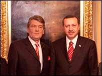 Yuşçenko ve Erdoğan 