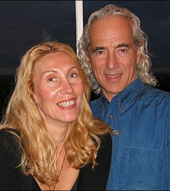 "С супрогой Ольгой. Лондон, 2002 г."