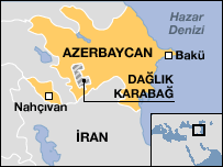 Azerbaycan haritası