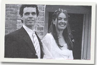 Cristian ac Esyllt yn priodi