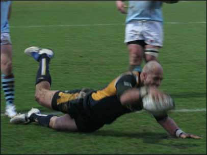 Worcester Warriors v Bristol Rugby January 2008