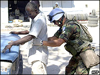 Brasil lidera missão de paz no Haiti