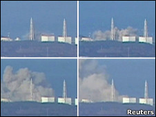 福岛第一核电站1号机组爆炸