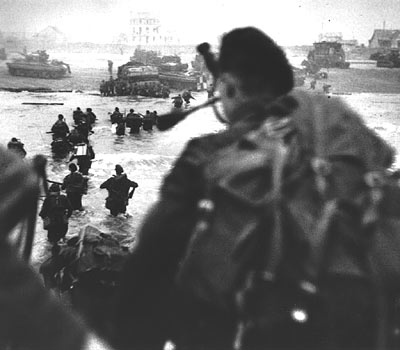 Storming the beaches