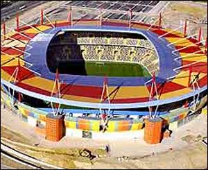 चार जुलाई को इसी स्टेडियम में होगा यूरो कप का फ़ाइनल  