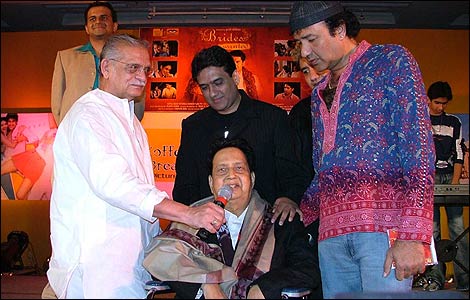 Gulzar and Anu Malik