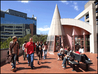 Avustralya'da Monash Üniversitesi kampüsü