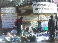 پناهجویان افغان در سوئد