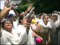 सिखों का प्रदर्शन