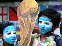 भारत में फ़ुटबॉल प्रेमी