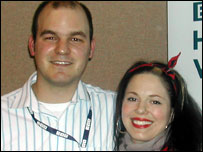 BBC H&Ws Andrew Easton with Imelda May