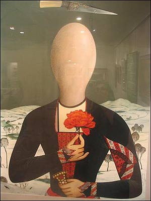 کاری از آيدين آغداشلو از مجموعه خاطرات آتش و برف