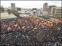 تظاهرات در باکو