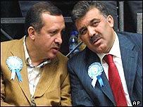 Recep Tayyip Erdogan e Abdullah Gul