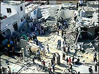 خانه های تخريب شده فلسطينی ها در عمليات اسرائيل