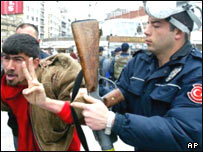 تظاهرات در استانبول