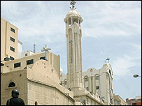 Igreja copta que foi sede de ataques, em Alexandria, no Egito
