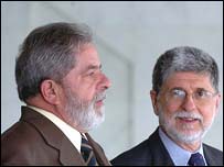 Lula e Celso Amorim