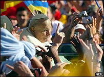 Papa celebra missa em Lurdes