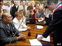 primeiro casamento gay na França