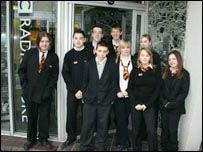 Mitchell High School students