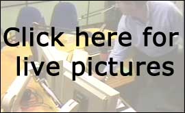 A picture of Dave Bussey from our studiocam.