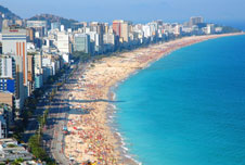 Copacabana beach, Rio de Janeiro