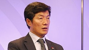 西藏流亡政府總理洛桑桑蓋（資料照片）