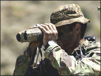 سرباز بريتانيايی در افغانستان