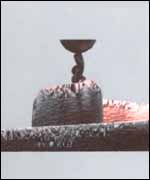 Artist's impression of the garden centrepiece 