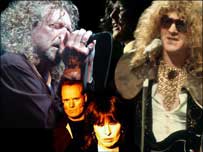 Rober Plant and Mott The Hoople