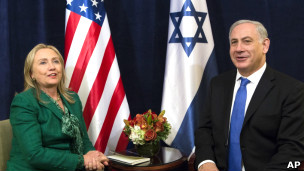 نتانیاهو و کلینتون