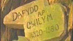 Llechen goffa Dafydd ap Gwilym