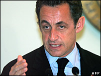Tổng thống Sarkozy