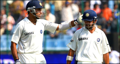 वीवीएस लक्ष्मण और गौतम गंभीर