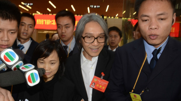 新任广东省政协委员周星驰(中新社图)