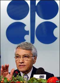 O presidente da Opep, Chakib Khelil