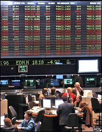 Pregão da Bolsa de Valores de Buenos Aires (foto de arquivo)