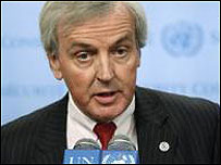 United Nations Humanitarian Chief, John Holmes