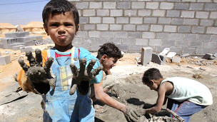 Anak-anak Suriah di pengungsian