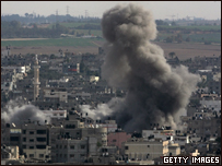 Ataque israelense na Cidade de Gaza