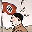 Imagem de Hitler na história em quadrinhos sobre o Holocausto