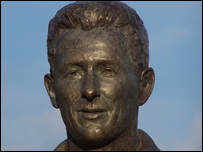 The Brian Clough memorial statue