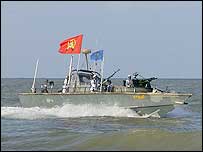 तमिल विद्रोहियों की नौका